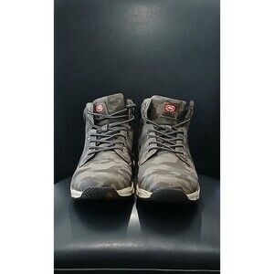 Ecko Unltd. Green Camo Boots. Black-04M. Men Size 9.